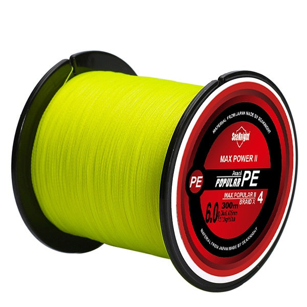 SeaKnight TriPoseidon 4 Strands Braided Fishing Line 1000M Saltwater Fishing  Line Long Casting Multifilament PE Wire Floating Sea Fishing Lines 8 Colors  8-80LB