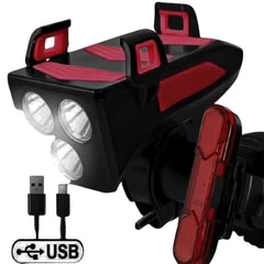 Multi-function Bike Flashlight