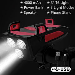 Multi-function Bike Flashlight