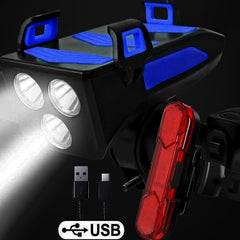 Multi-function Bike Flashlight