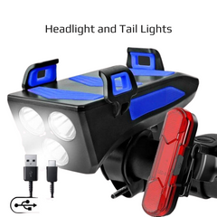 Multi-function Bike Flashlight